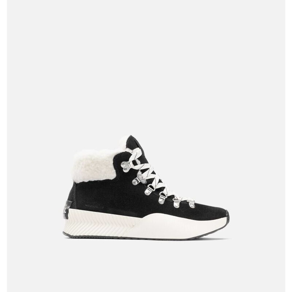 Sorel Black and White Ankle Boots - Picture 3 of 7